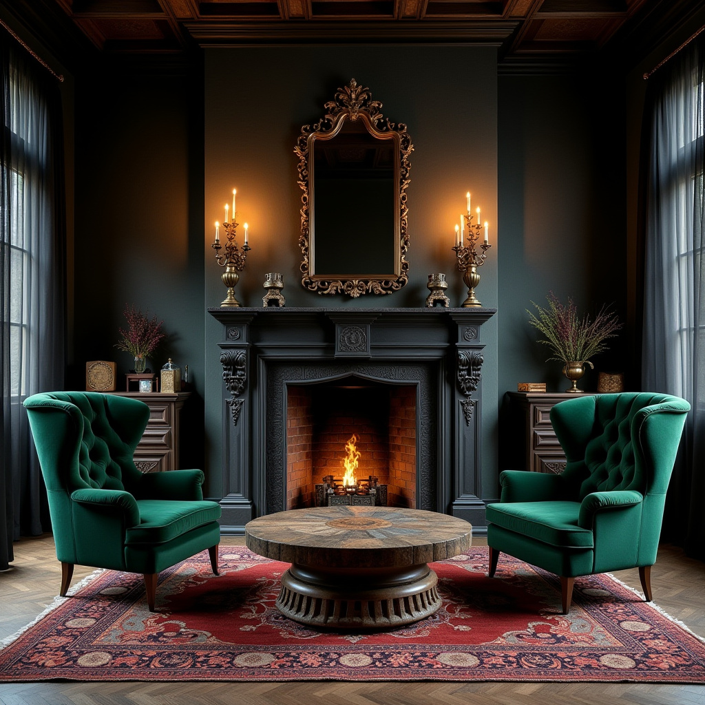 Cozy Gothic Living Room 3