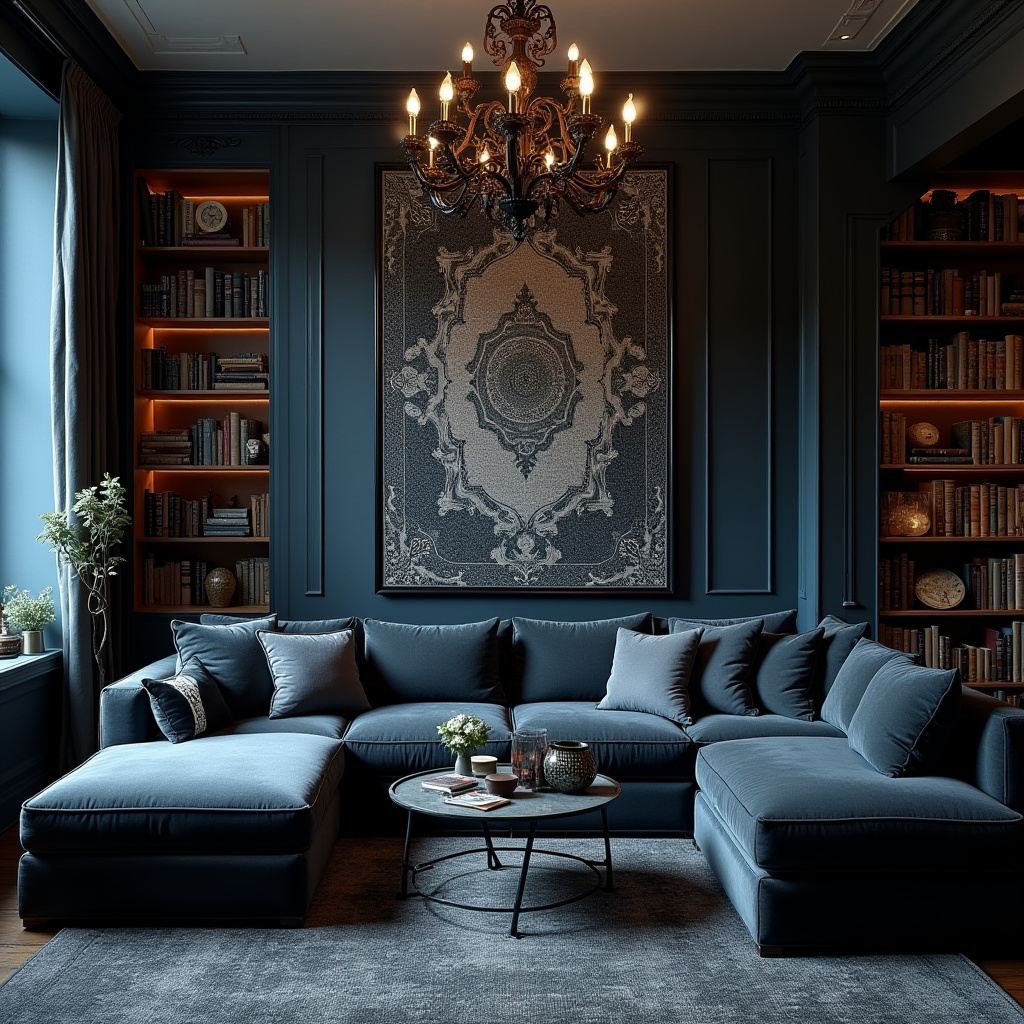 Cozy Gothic Living Room 4
