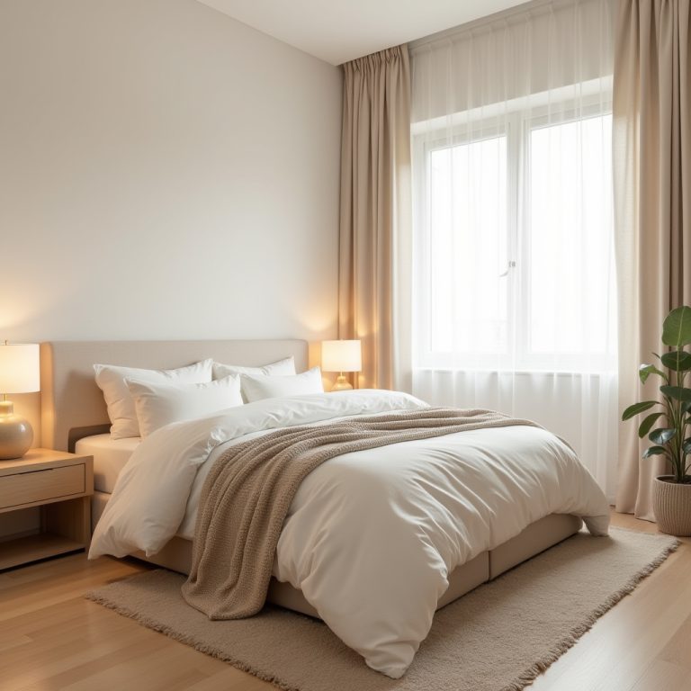 Cozy Minimalist Bedroom 1