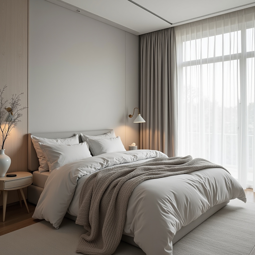 Cozy Minimalist Bedroom 13