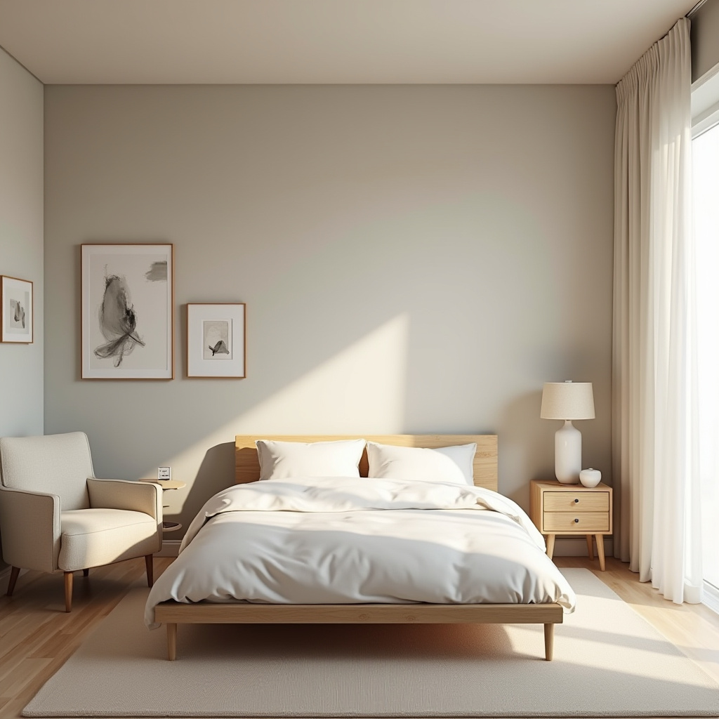 Cozy Minimalist Bedroom 19