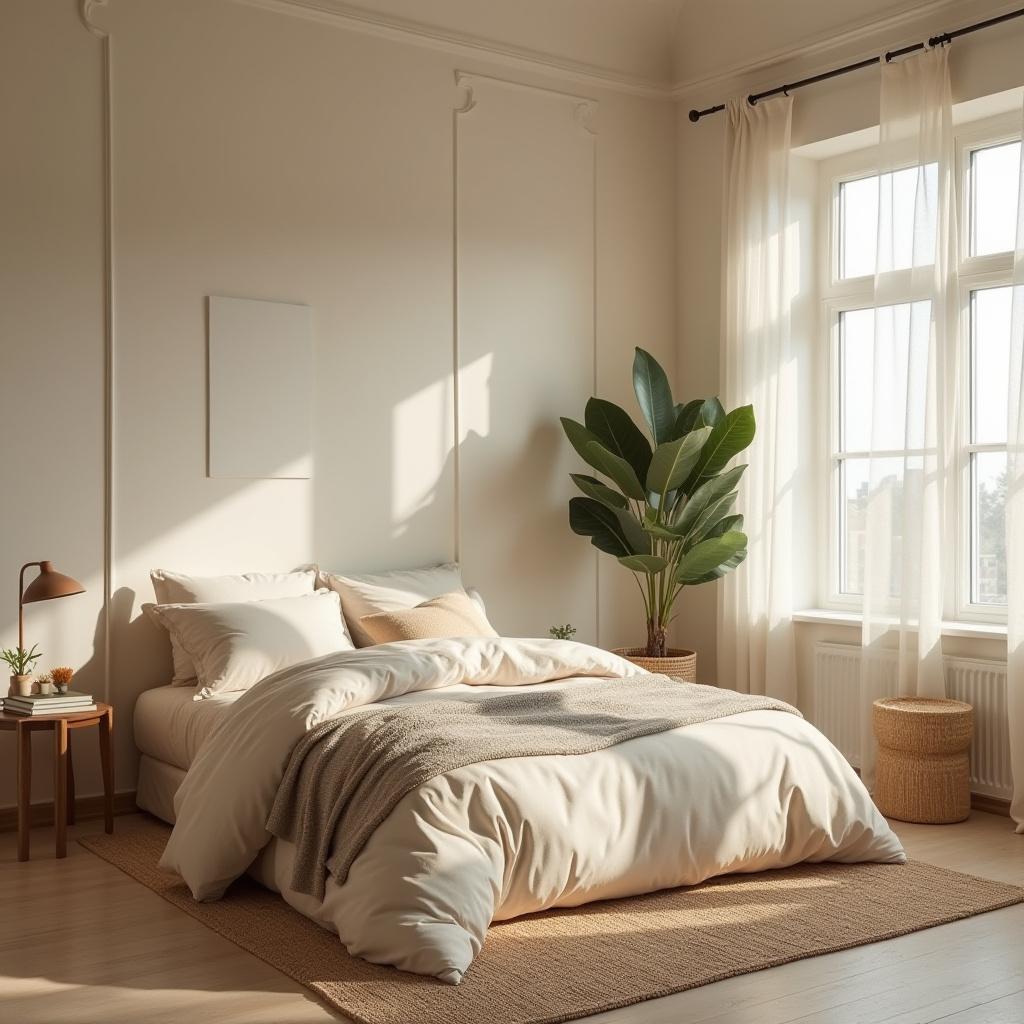 Cozy Minimalist Bedroom 9