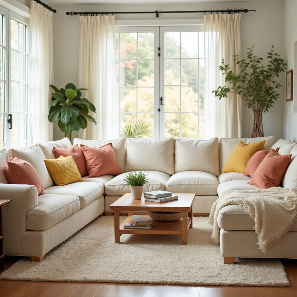 Cream Living Room 12