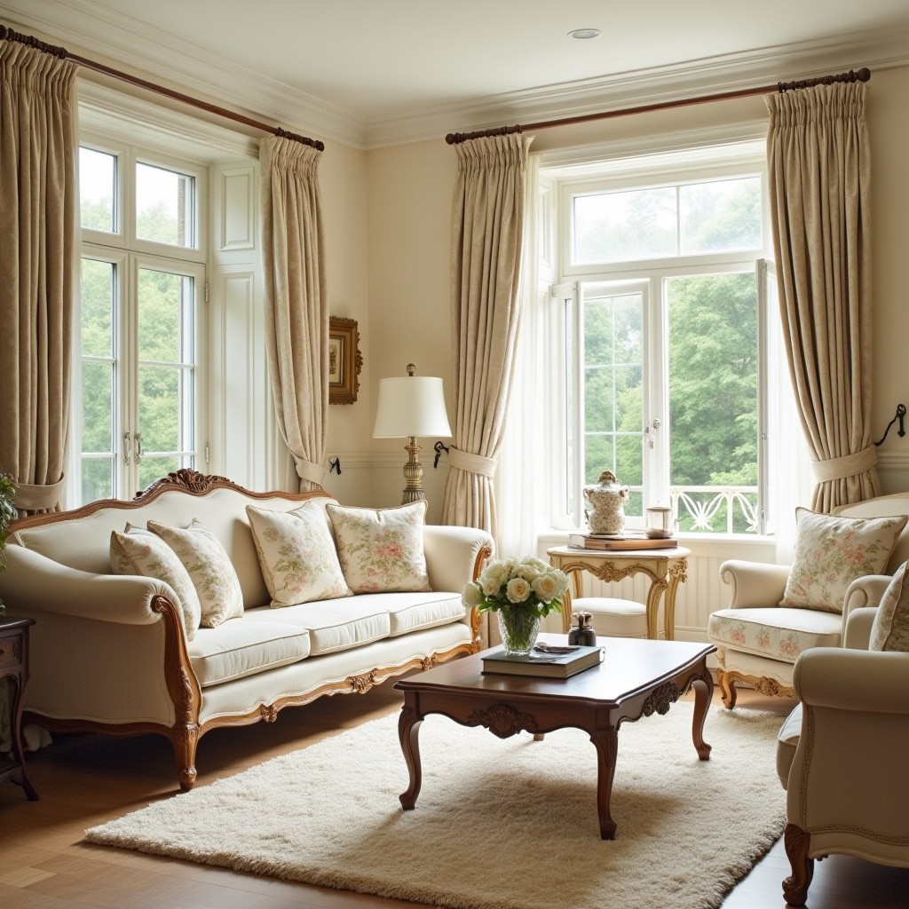 Cream Living Room 13