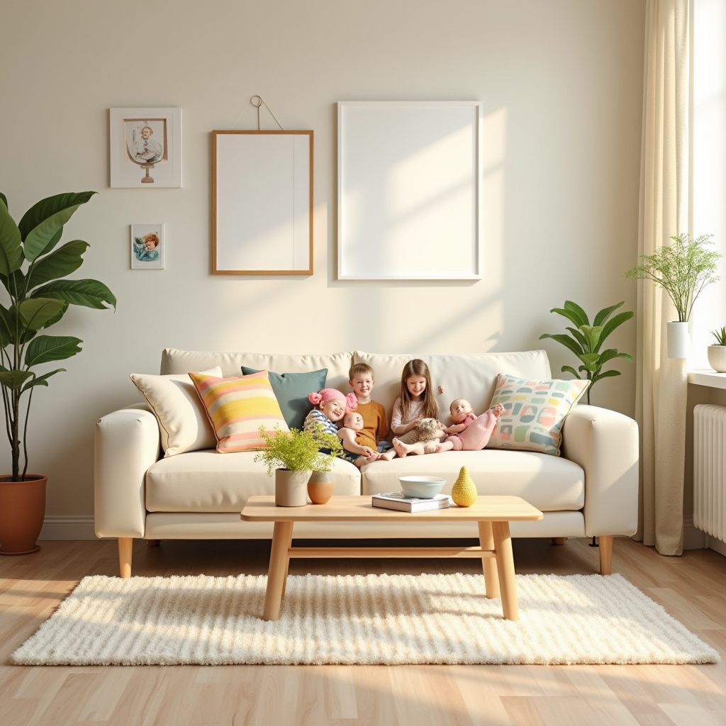 Cream Living Room 20