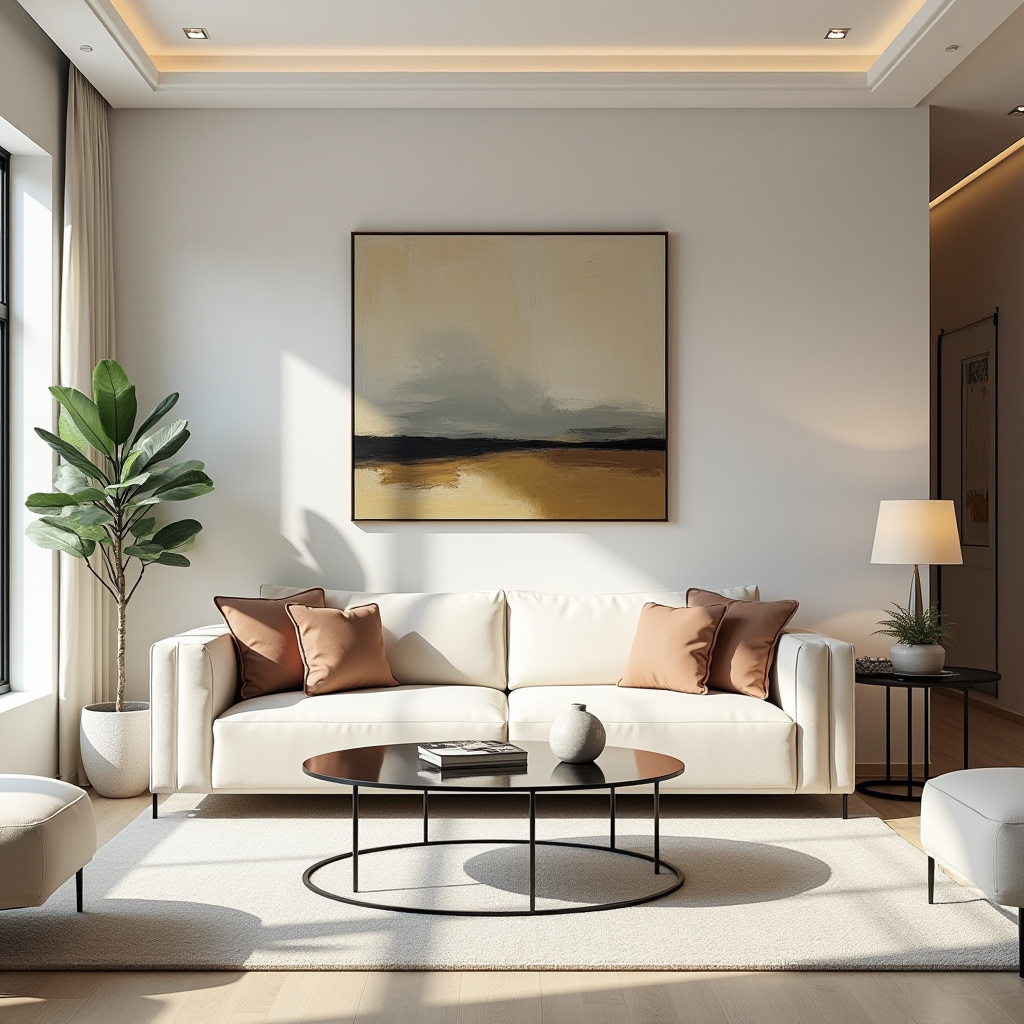 Cream Sofa Living Room 16