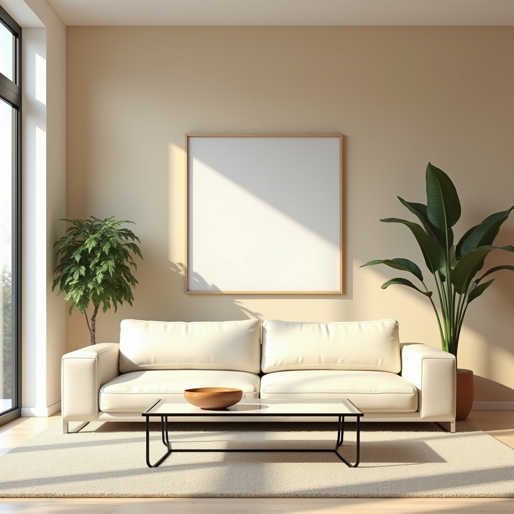 Cream Sofa Living Room 2