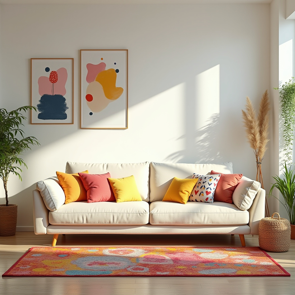 Cream Sofa Living Room 21