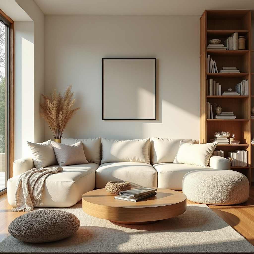 Cream Sofa Living Room 26