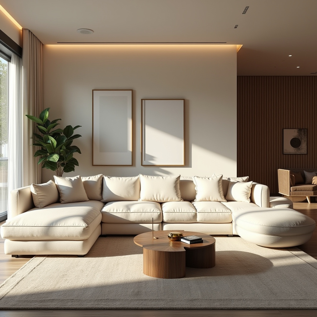 Cream Sofa Living Room 29