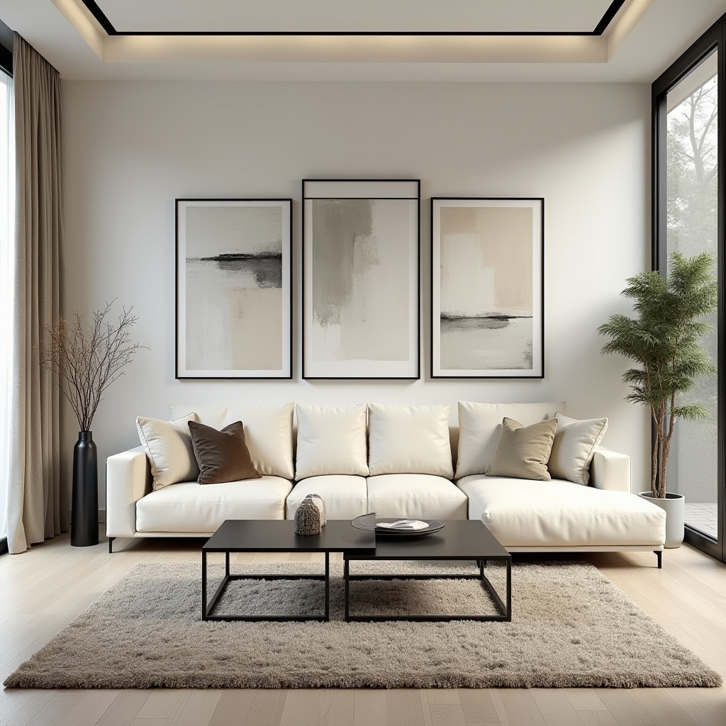 Cream Sofa Living Room 6