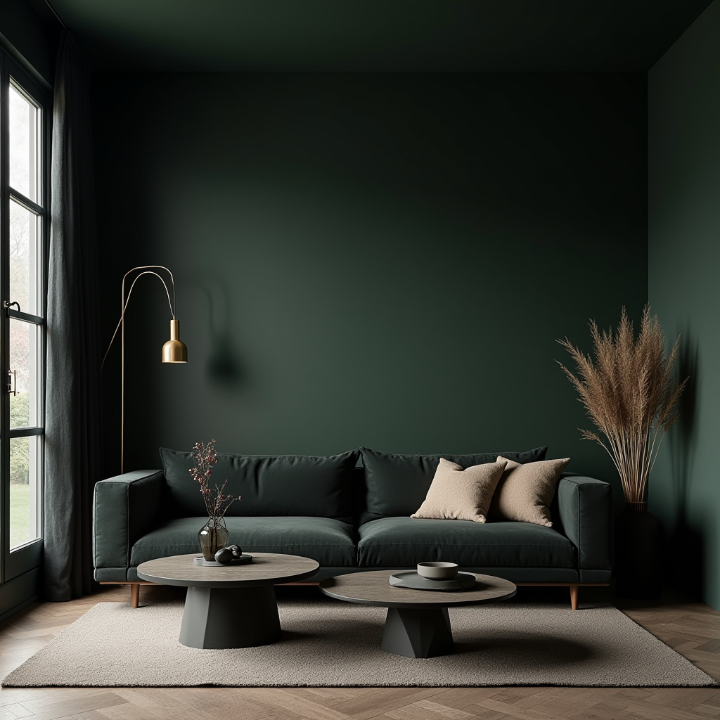 Dark Aesthetic Living Room Ideas 13