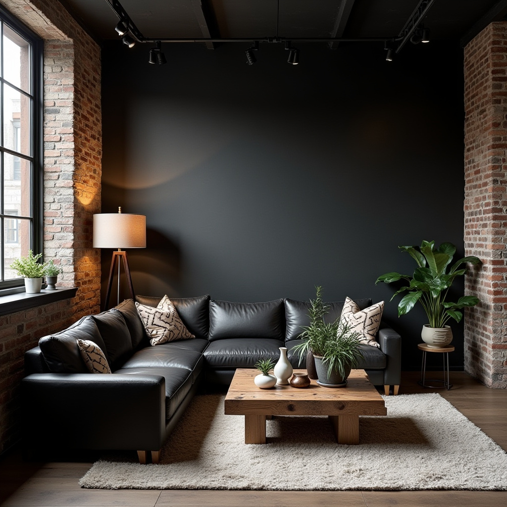 Dark Aesthetic Living Room Ideas 14