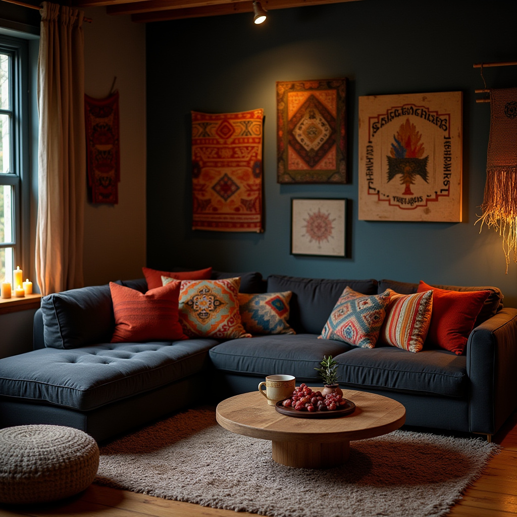 Dark Aesthetic Living Room Ideas 18