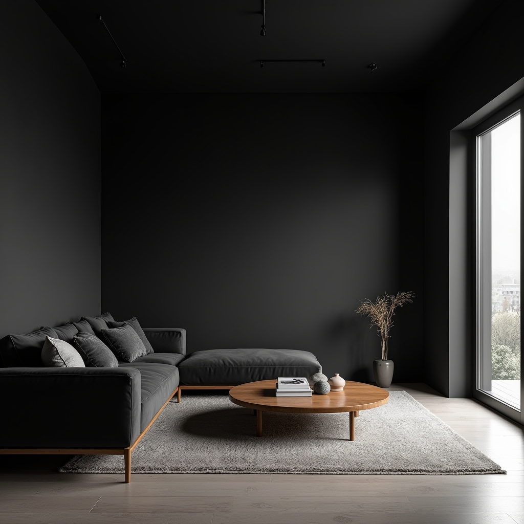 Dark Aesthetic Living Room Ideas 25