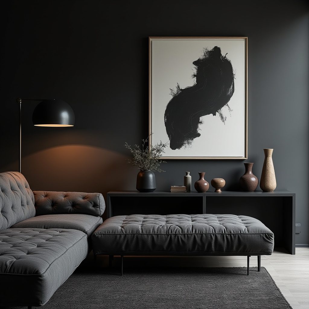 Dark Aesthetic Living Room Ideas 4