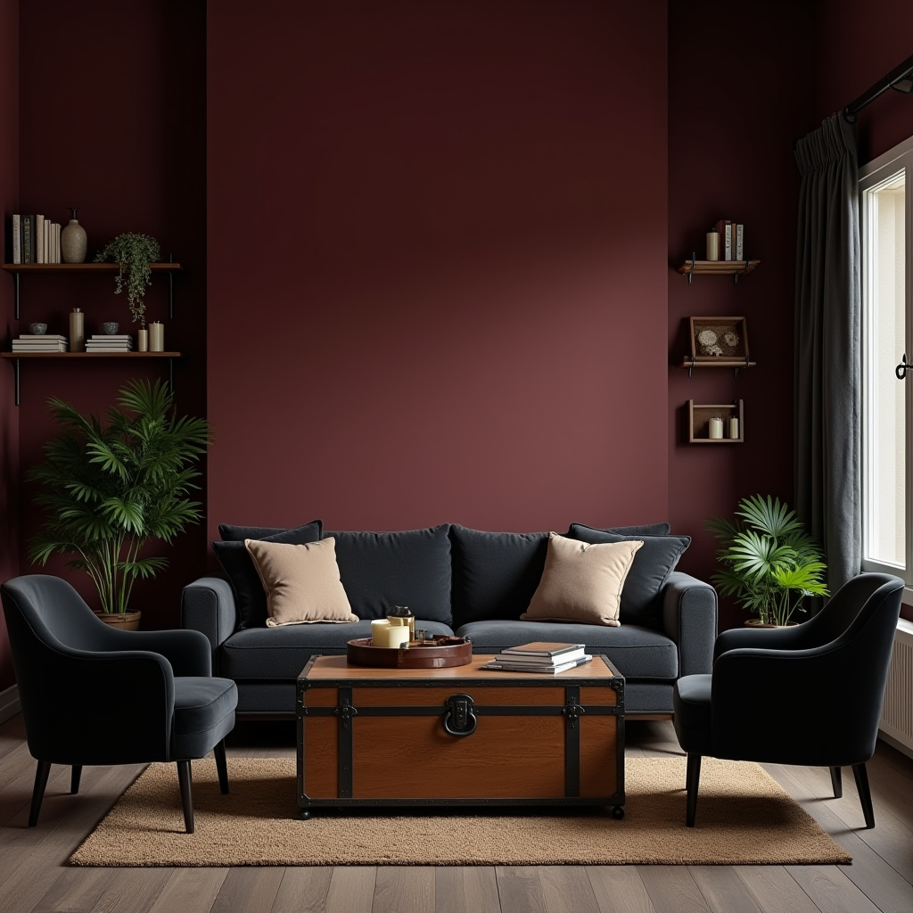 Dark Aesthetic Living Room Ideas 5