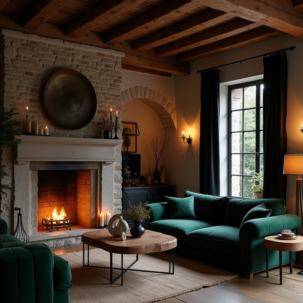 Dark Aesthetic Living Room Ideas 8