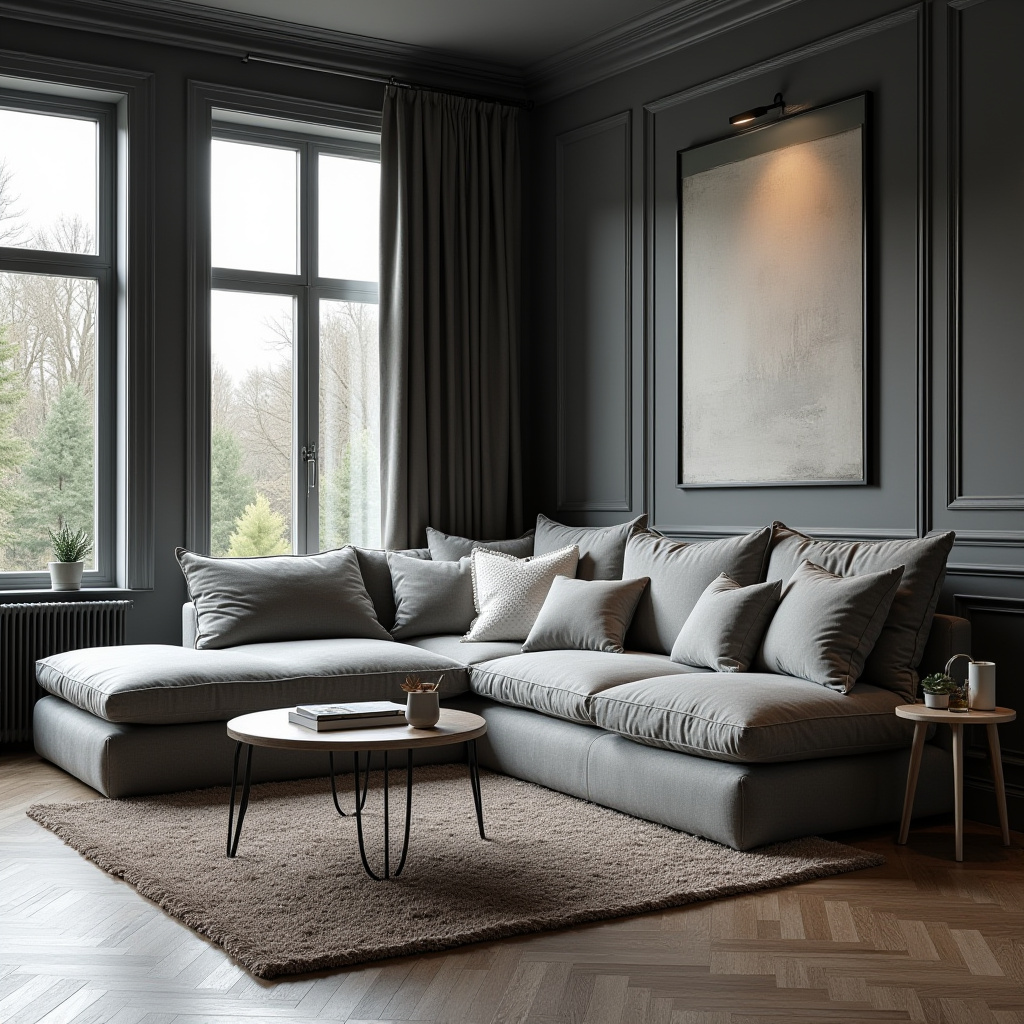 Dark Grey Bedroom Ideas 14