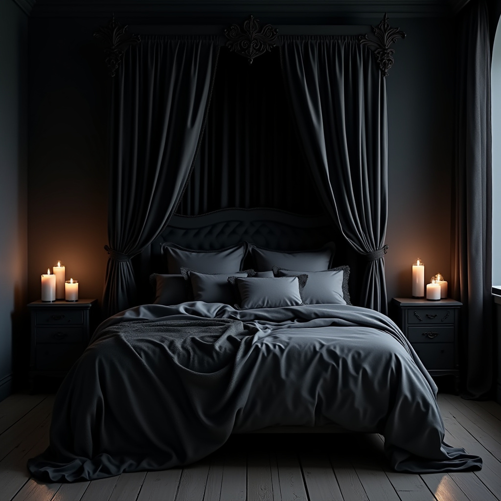 Dark Grey Bedroom Ideas 15