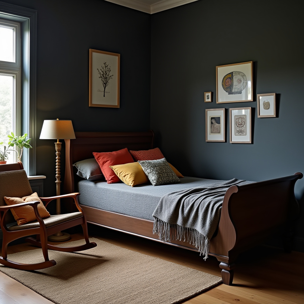 Dark Grey Bedroom Ideas 19