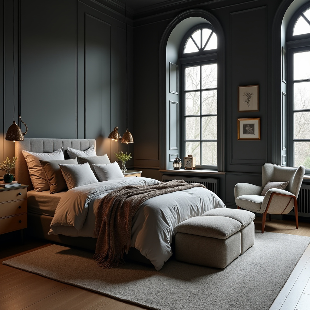 Dark Grey Bedroom Ideas 28