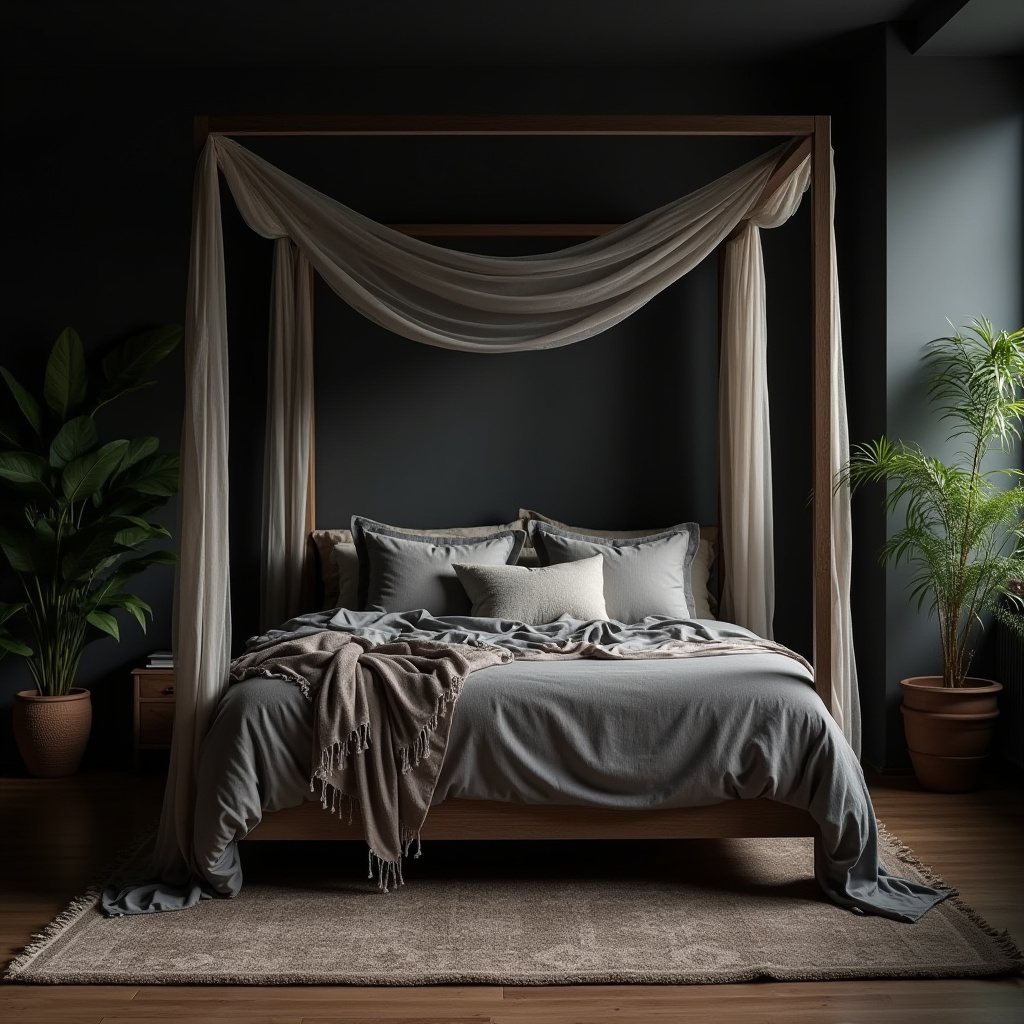 Dark Grey Bedroom Ideas 5
