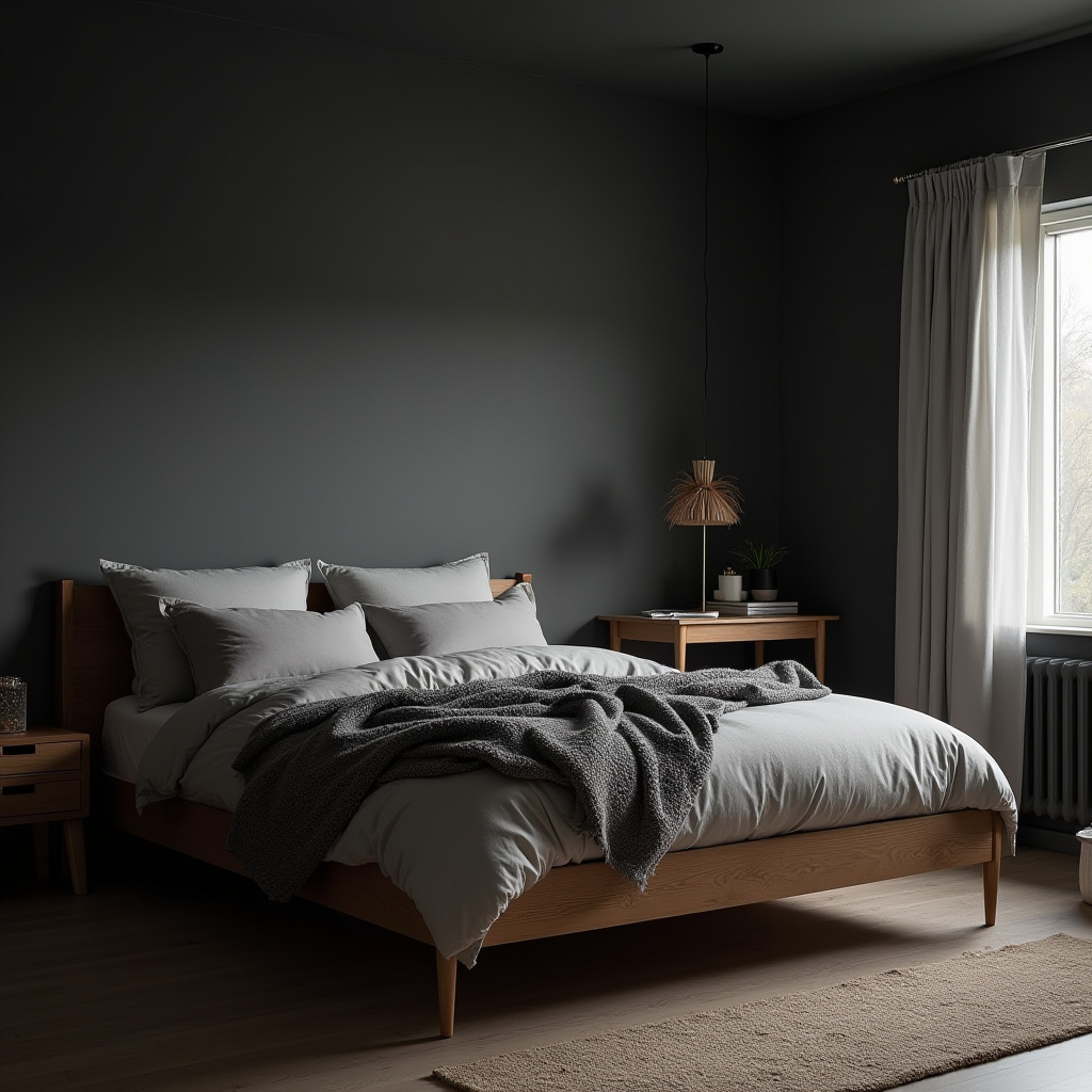 Dark Grey Bedroom Ideas 6