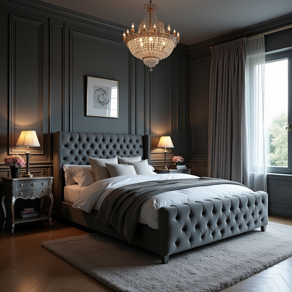 Dark Grey Bedroom Ideas 7