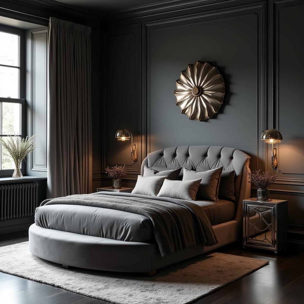 Dark Grey Bedroom Ideas 9