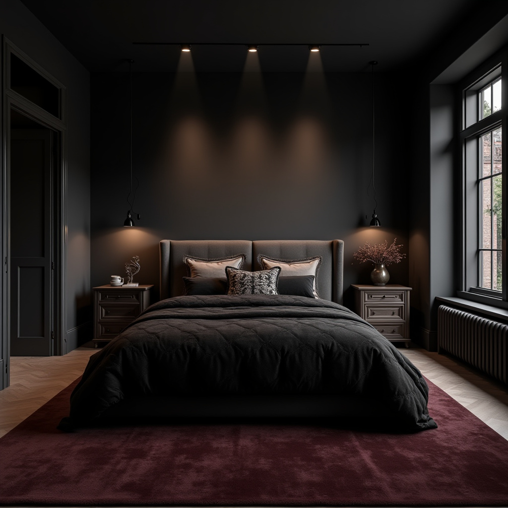 Dark Moody Bedroom 2