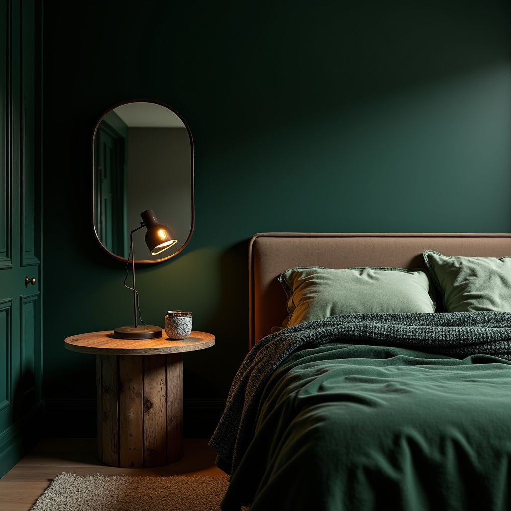 Dark Moody Bedroom 26