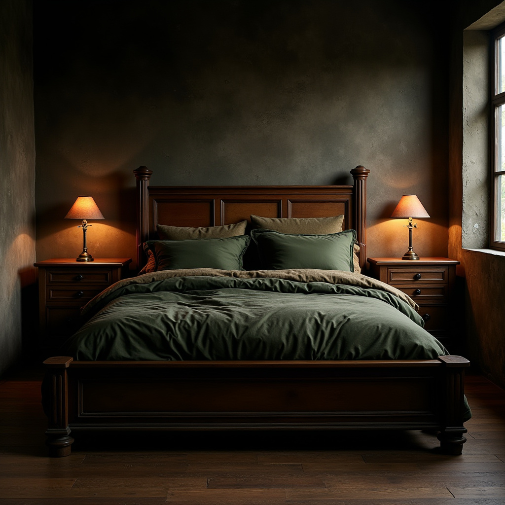 Dark Rustic Bedroom 3