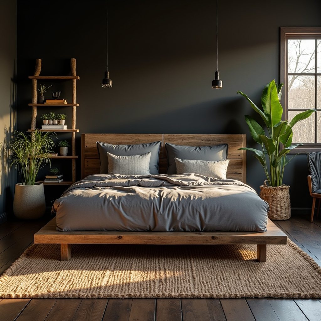 Dark Rustic Bedroom 4