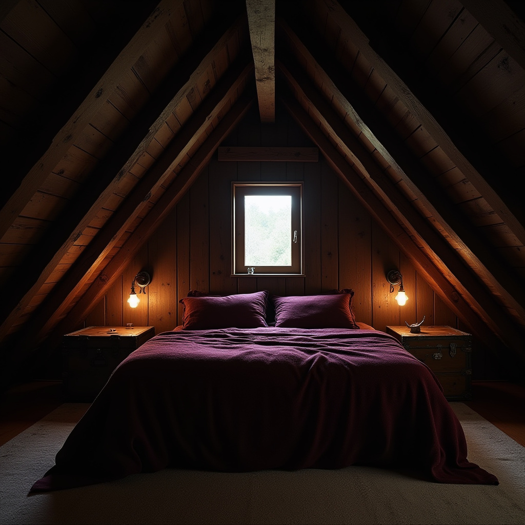 Dark Rustic Bedroom 5