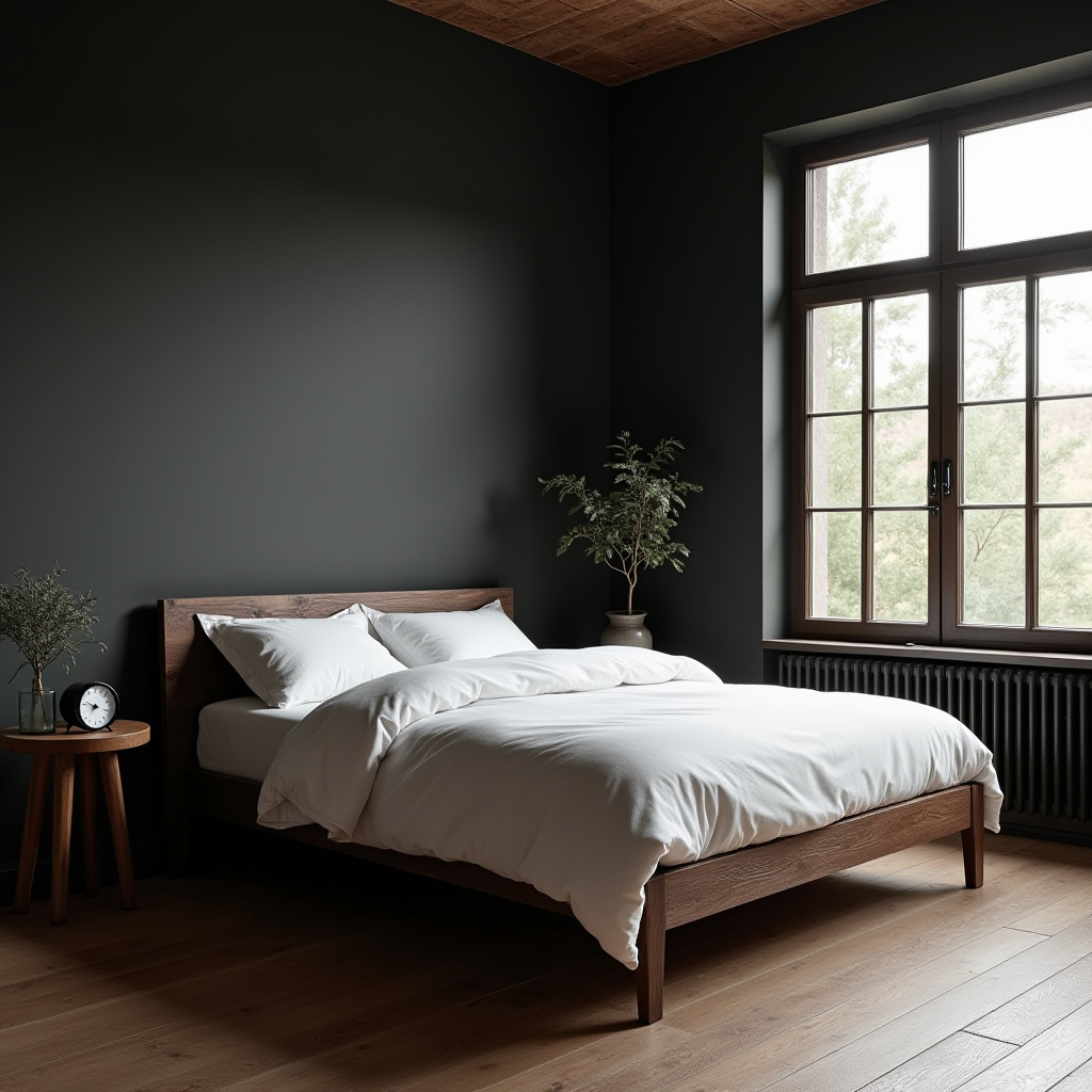 Dark Rustic Bedroom 8