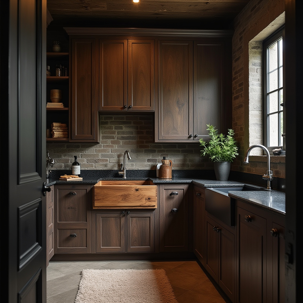 Dark Rustic Home Decor 11