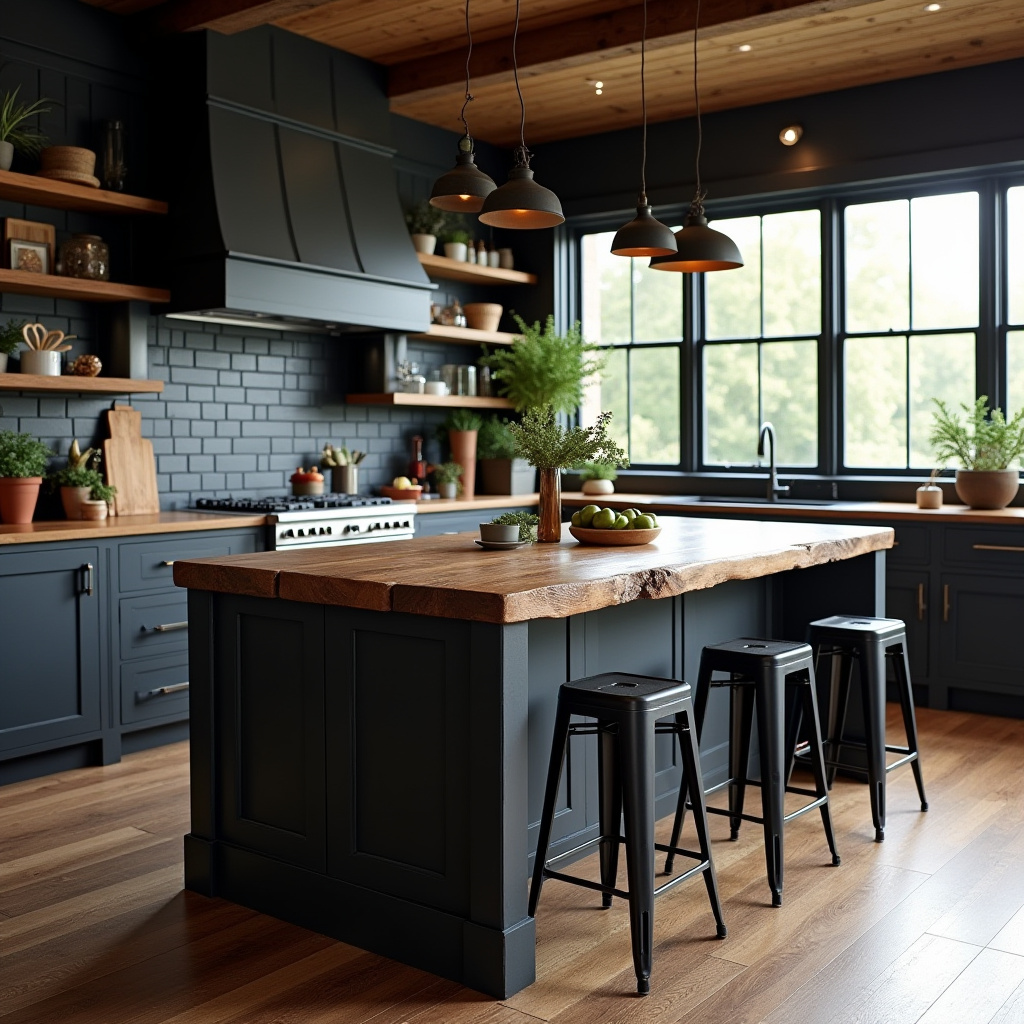 Dark Rustic Home Decor 15