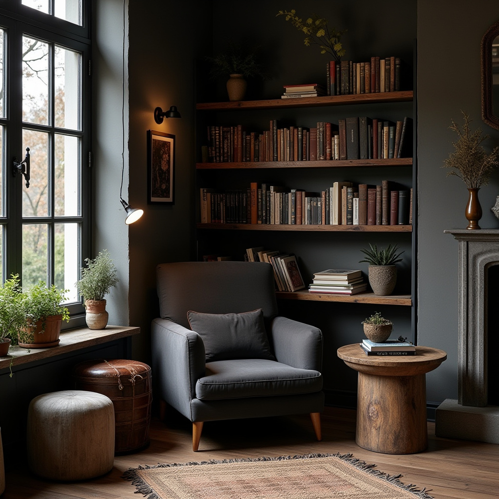 Dark Rustic Home Decor 17