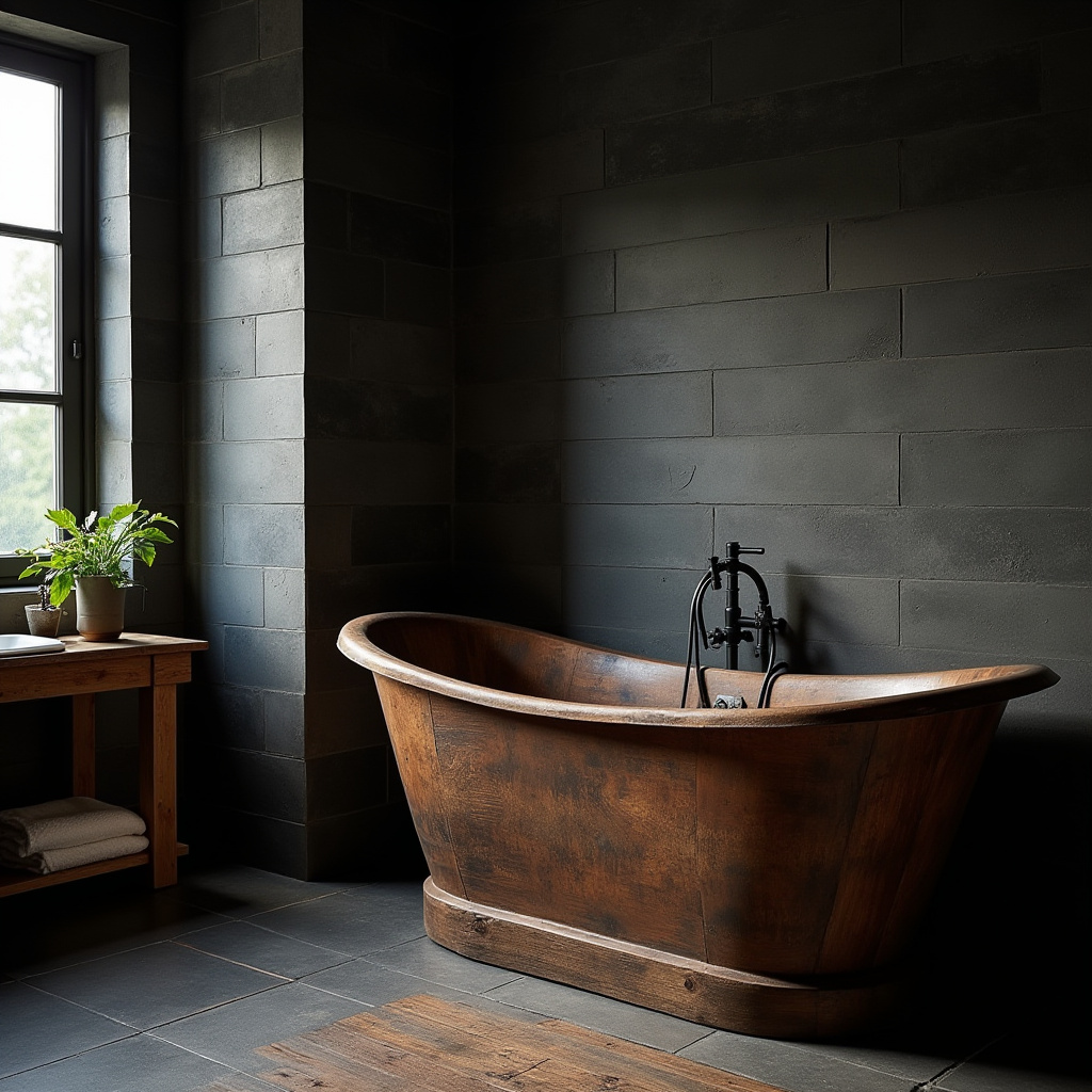 Dark Rustic Home Decor 25