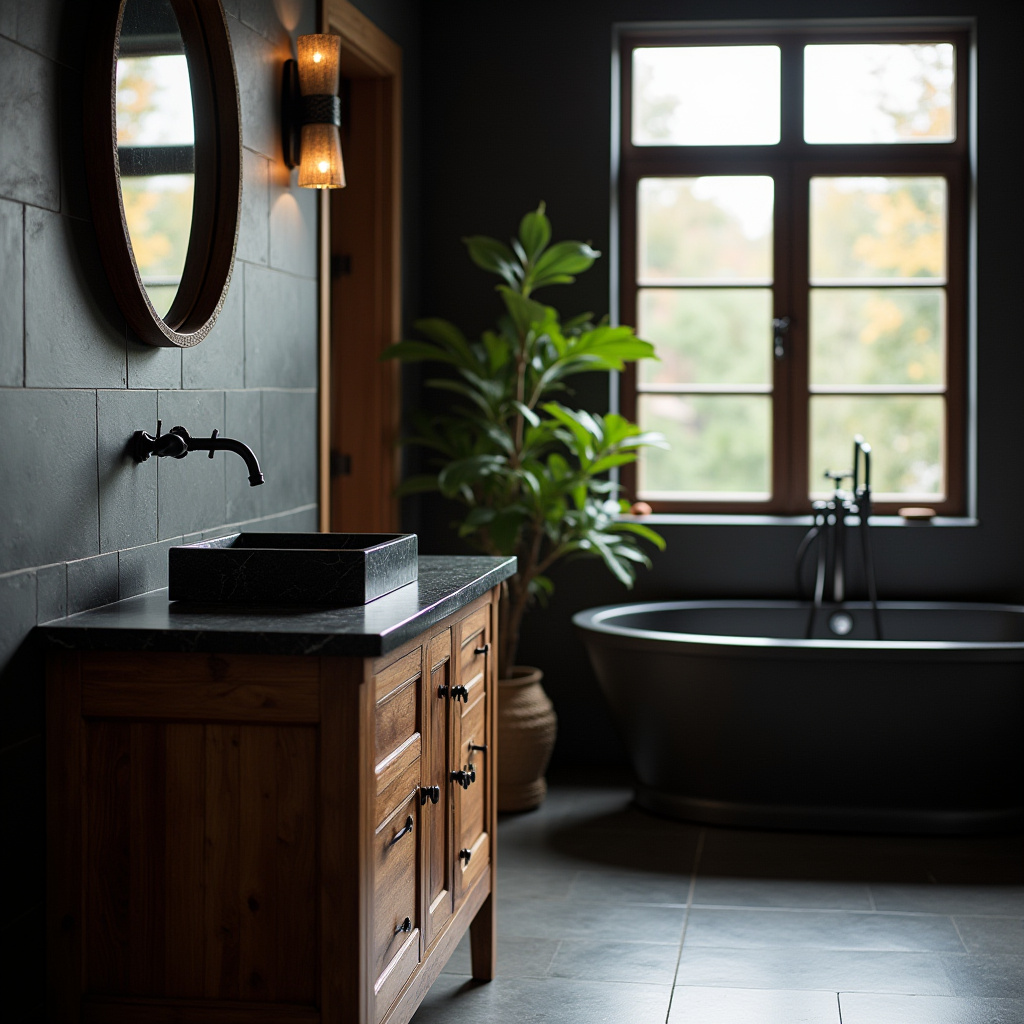 Dark Rustic Home Decor 5