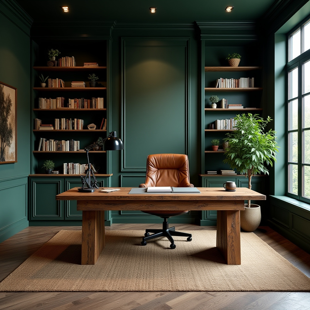 Dark Rustic Home Decor 7