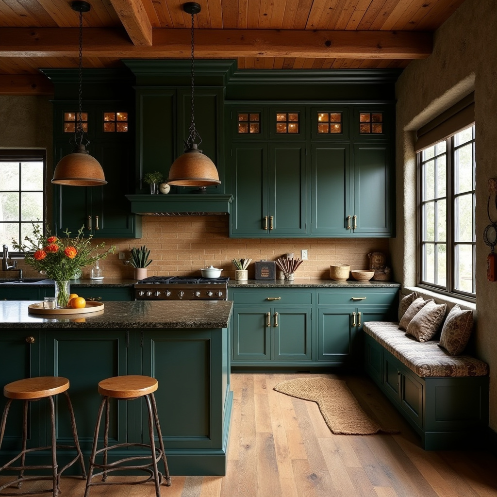 Dark Rustic Kitchen 21