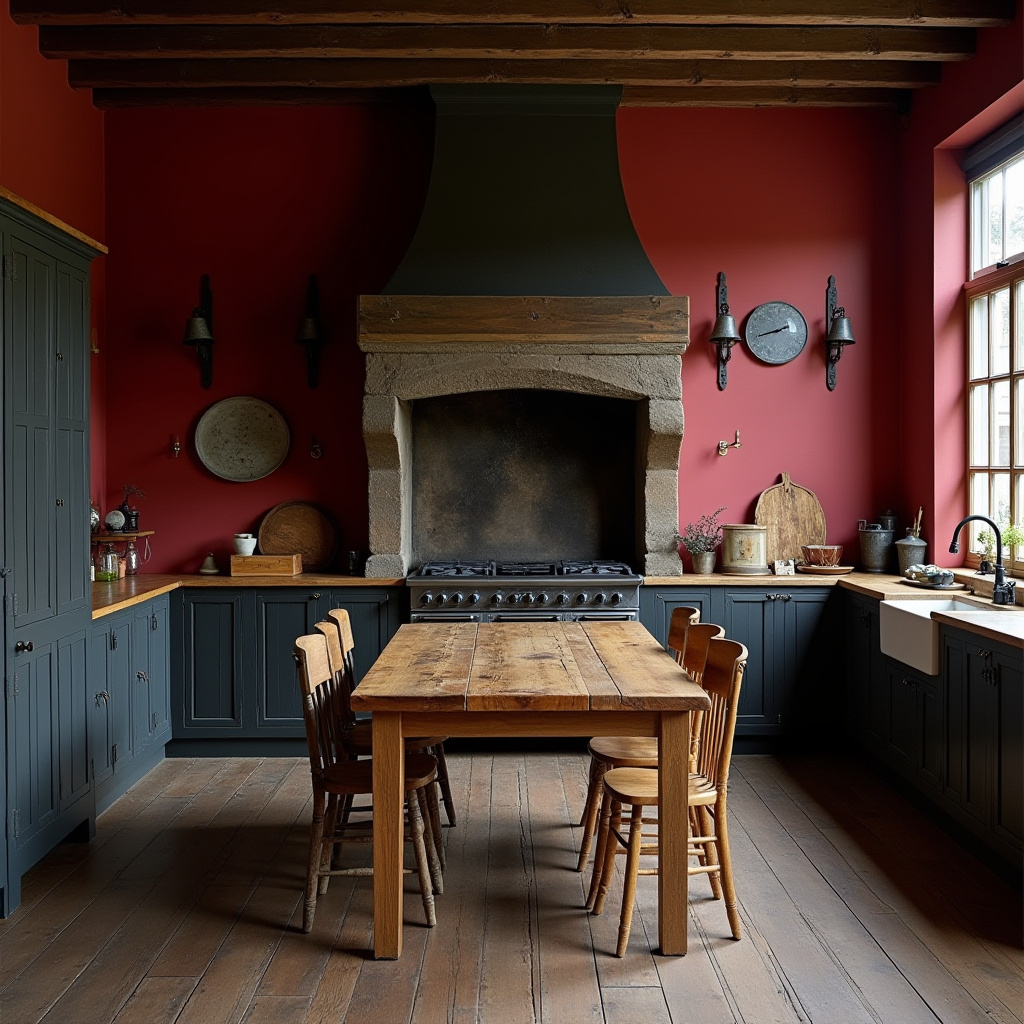Dark Rustic Kitchen 25
