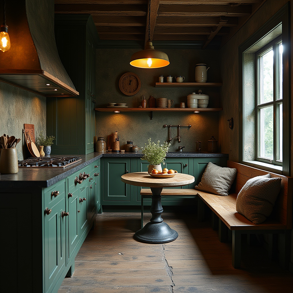 Dark Rustic Kitchen 30