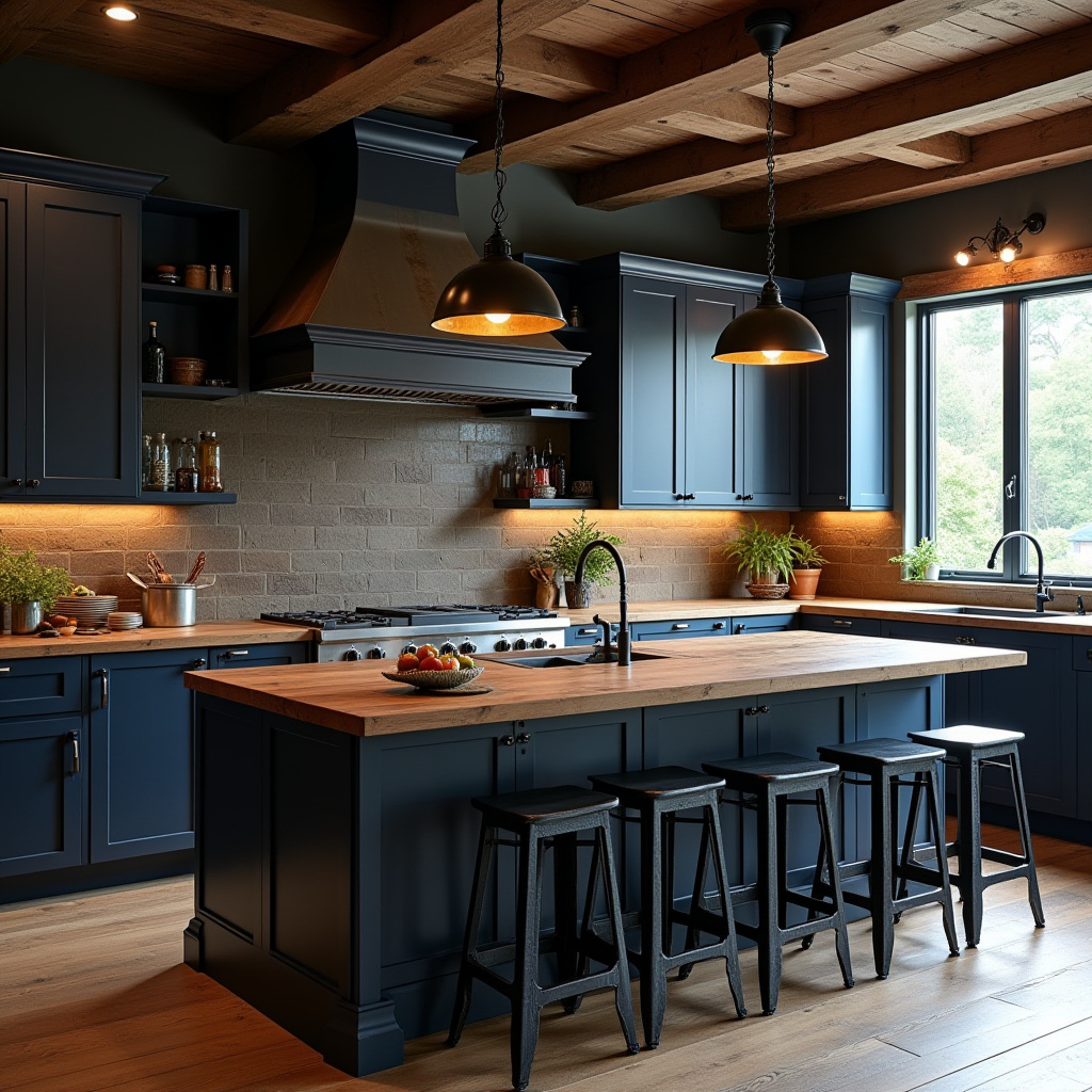 Dark Rustic Kitchen 4