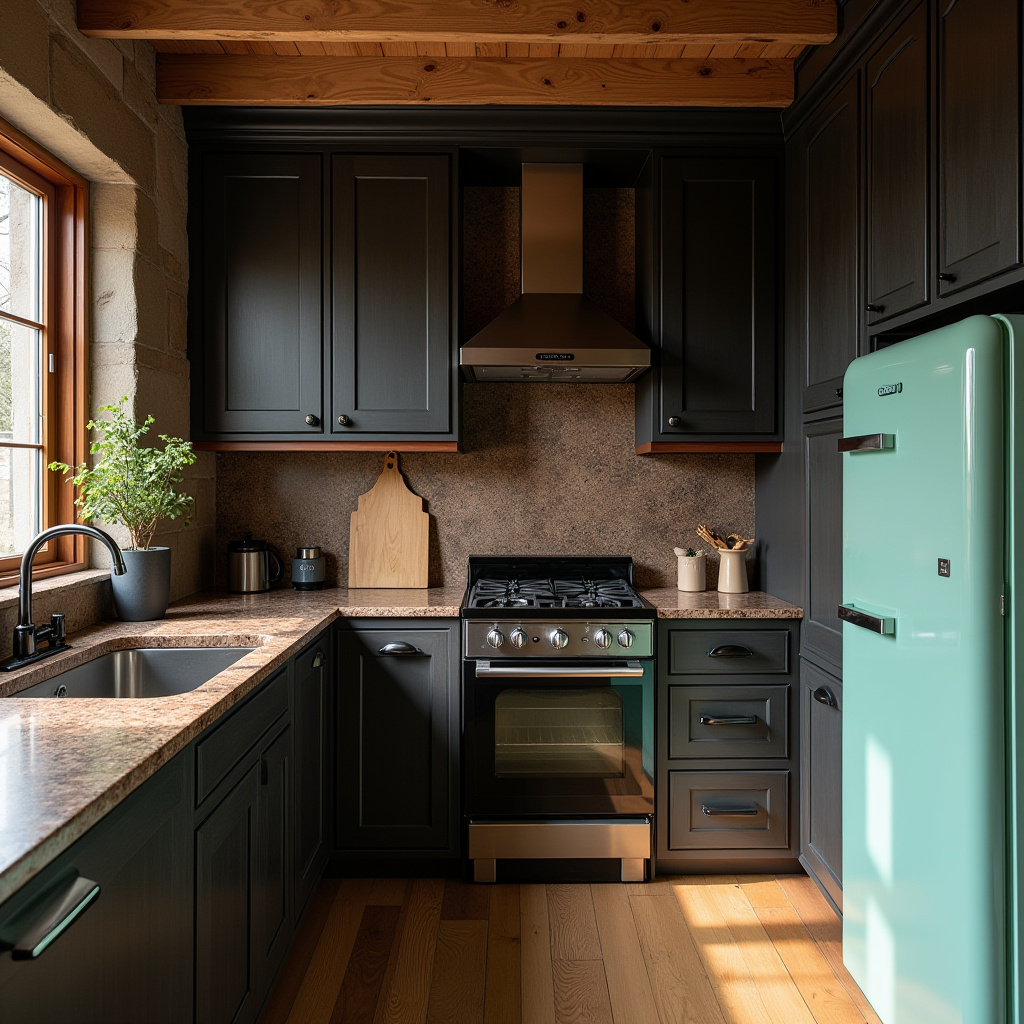 Dark Rustic Kitchen 9