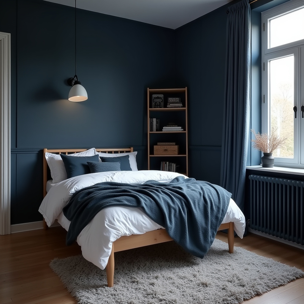 Dark Small Bedroom 13