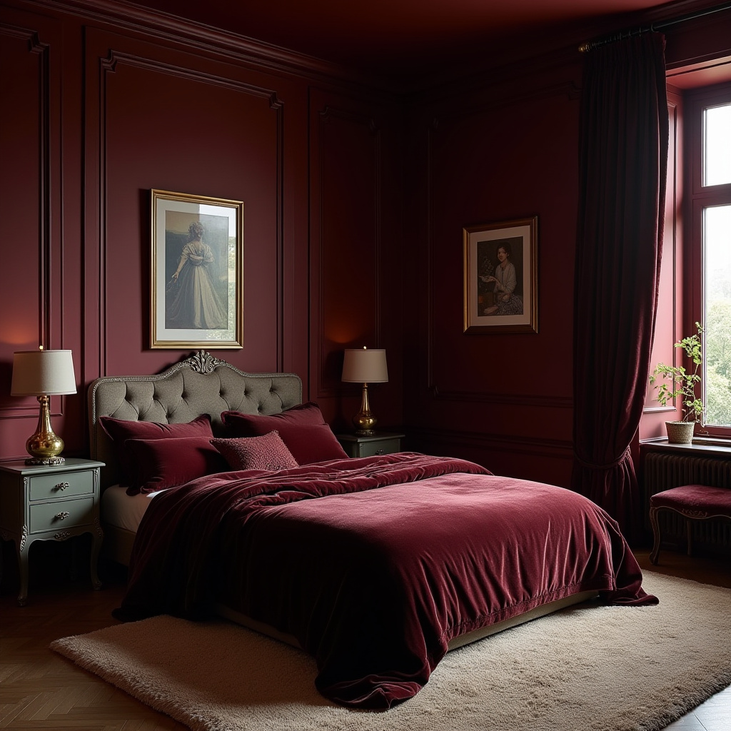 Dark Small Bedroom 16