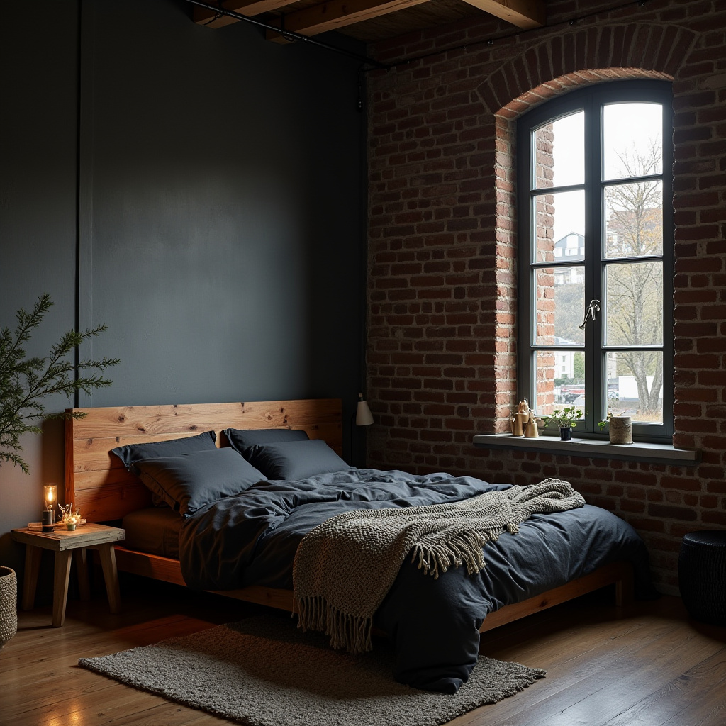 Dark Small Bedroom 17